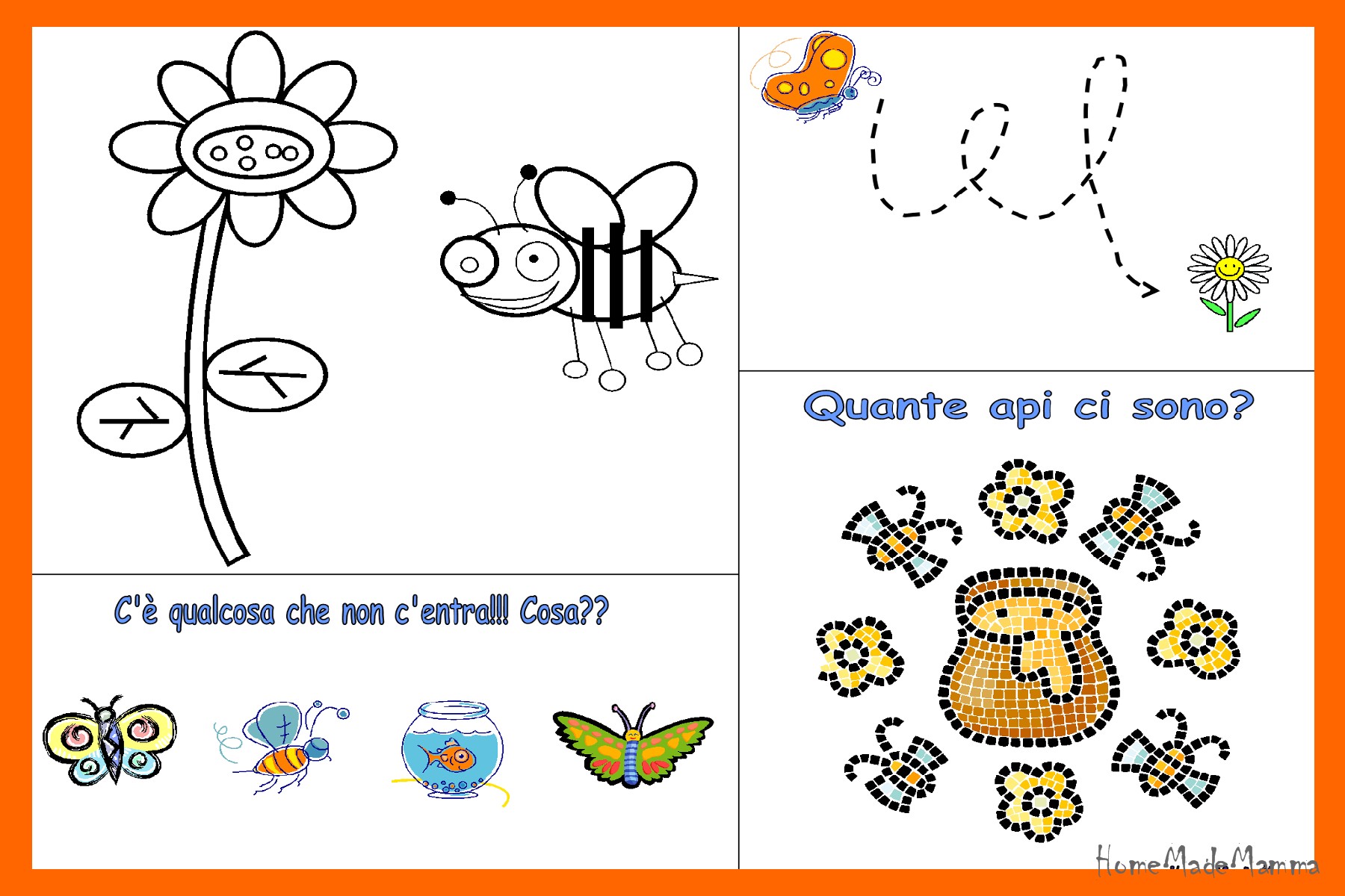 Giochi nello SPAZIO per Bambini - a colori - : Libro di attività e giochi per  bambini dai 3 ai 6 anni - Libro a COLORI - Disegni da colorare, labirinti,  conta