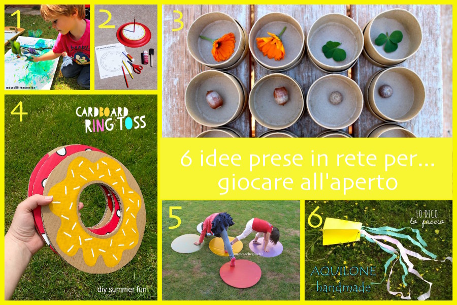 6 Idee Prese In Rete Per... Giocare All'aperto